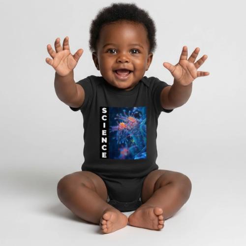 Alien Science - Organic Short Sleeve Baby Bodysuit
