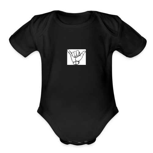 cup - Organic Short Sleeve Baby Bodysuit