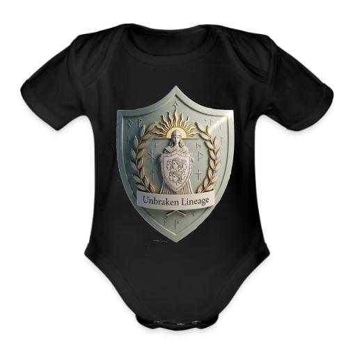 Women's Day Legacy T Shirt, Empowerment Gift 2026 - Organic Short Sleeve Baby Bodysuit