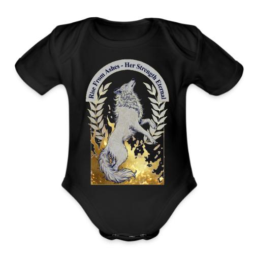 Women's Day Legacy T Shirt, Empowerment Gift 2026 - Organic Short Sleeve Baby Bodysuit