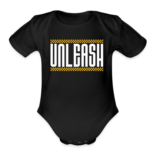 UNLEASH - Organic Short Sleeve Baby Bodysuit