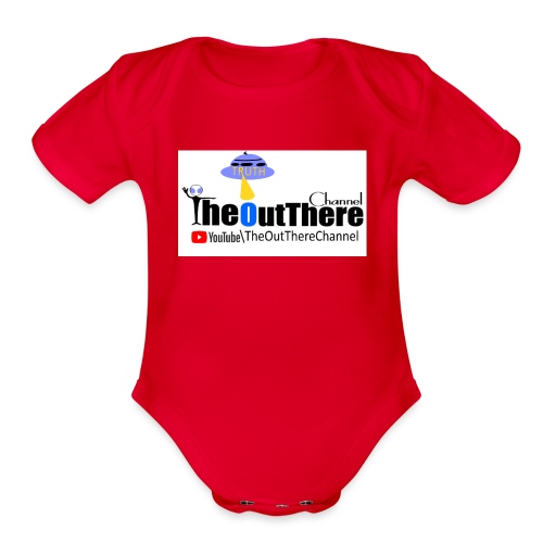 NewBannerOTChan2018 with Crew Back Logo - Organic Short Sleeve Baby Bodysuit
