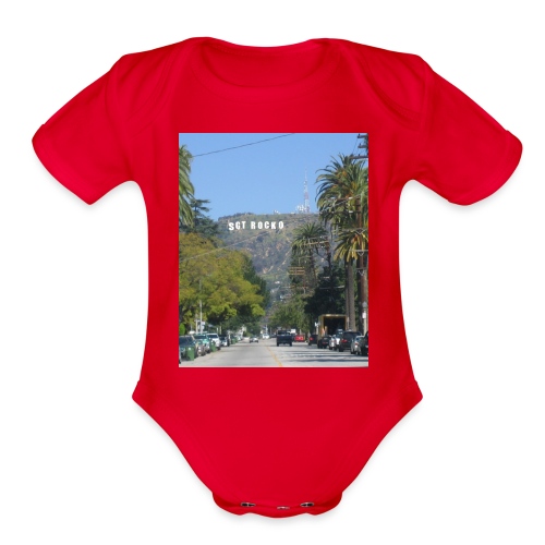 RockoWood Sign - Organic Short Sleeve Baby Bodysuit