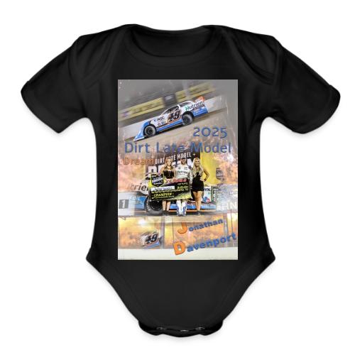 Jonathan Davenport DLM Eldora Speedway 2025 - Organic Short Sleeve Baby Bodysuit