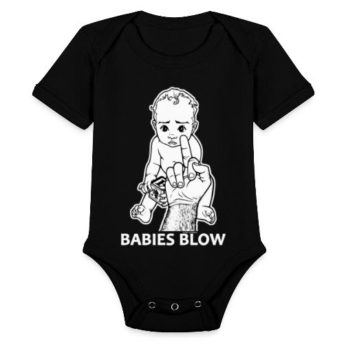 Babies Blow - Organic Short Sleeve Baby Bodysuit