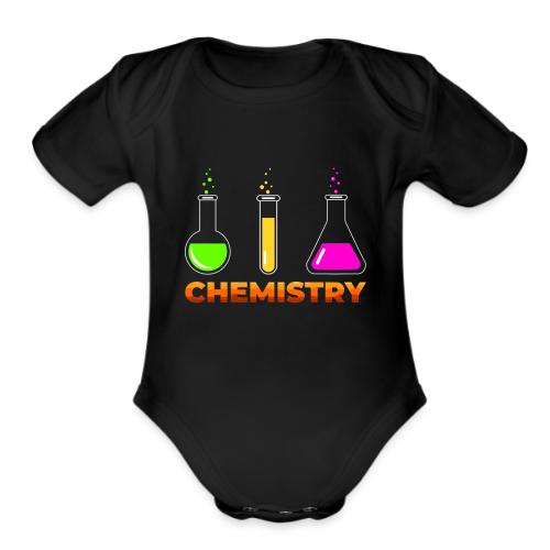 Chemistry: Elements in Motion - Organic Short Sleeve Baby Bodysuit