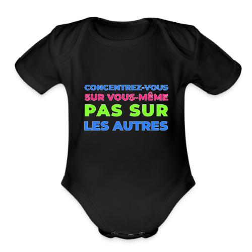 Refocus - Organic Short Sleeve Baby Bodysuit
