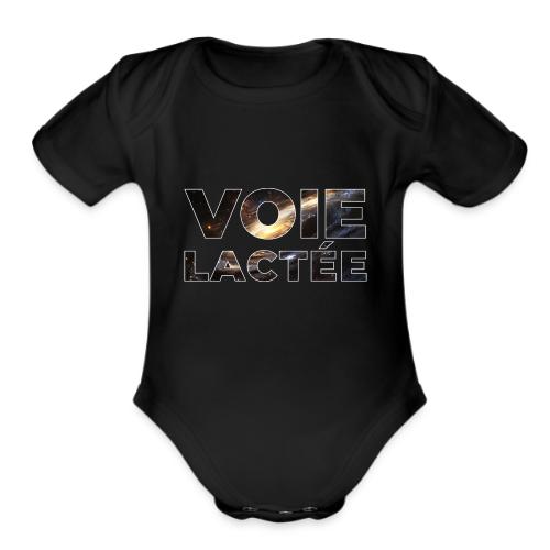 The Milky Way, our galaxy - Organic Short Sleeve Baby Bodysuit