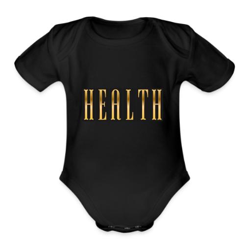 Golden Health - Organic Short Sleeve Baby Bodysuit