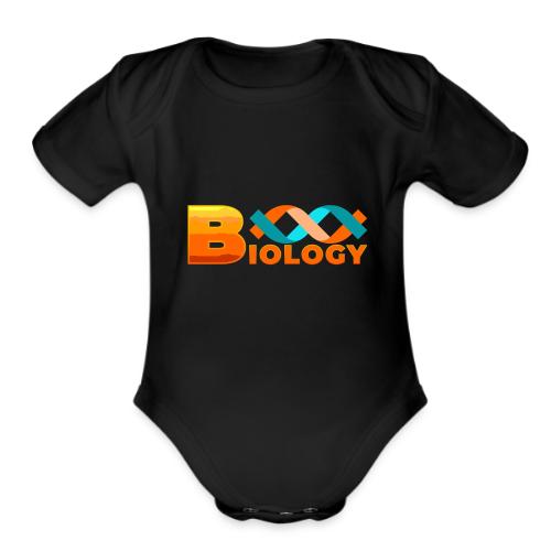 Biology: Life Unfolded - Organic Short Sleeve Baby Bodysuit