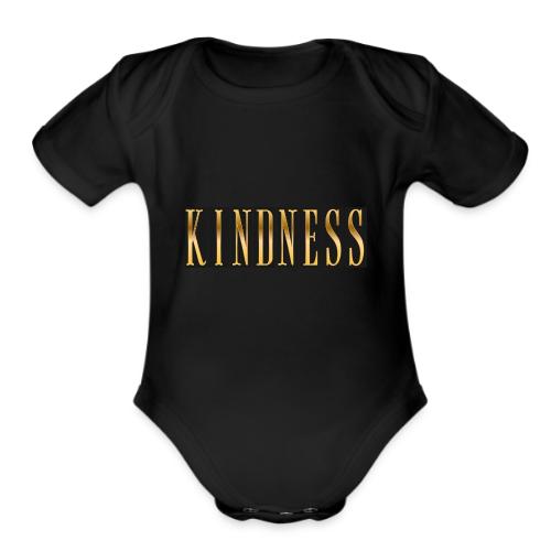Golden Kindness - Organic Short Sleeve Baby Bodysuit