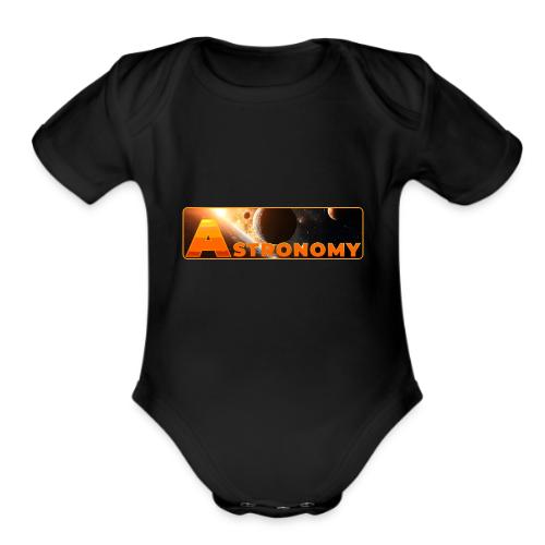 Astronomy - Organic Short Sleeve Baby Bodysuit