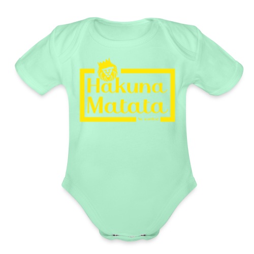 Hakuna Matata - FAN Shirt - Organic Short Sleeve Baby Bodysuit