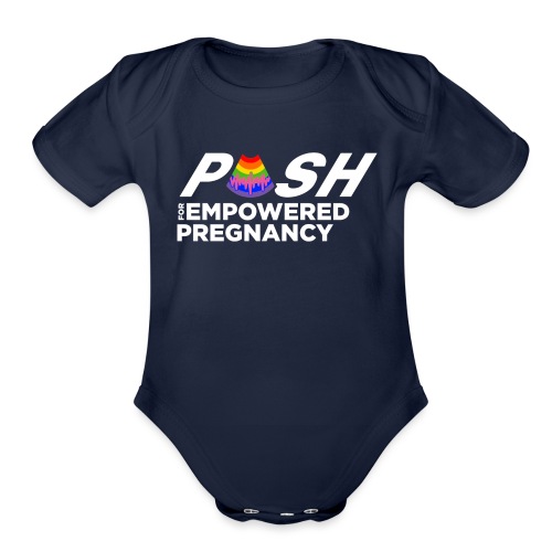 PUSH for LGBTQ+ Pride - Organic Short Sleeve Baby Bodysuit