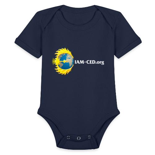 iam-ced.org Logo Phoenix - Organic Short Sleeve Baby Bodysuit