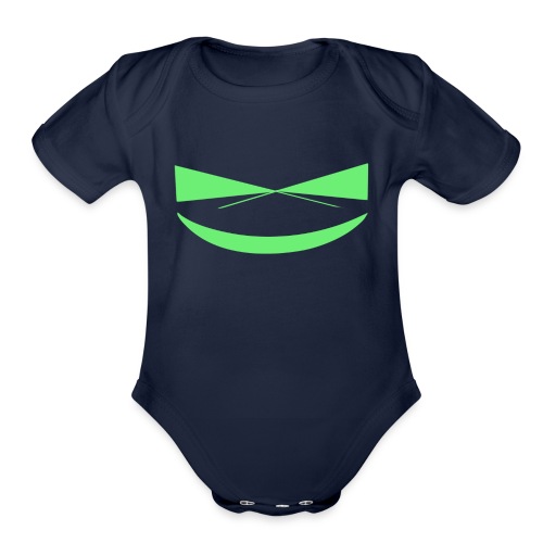 Troll's Smile - Organic Short Sleeve Baby Bodysuit