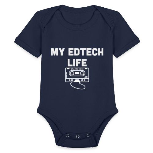 My EdTech Life Tape - Organic Short Sleeve Baby Bodysuit