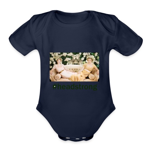 #headstrong Patron Only - Organic Short Sleeve Baby Bodysuit