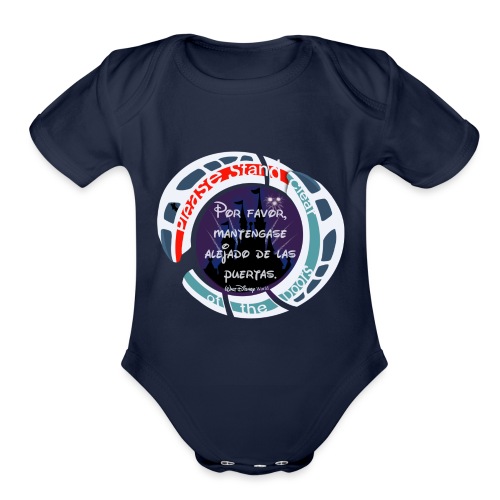 Please Stand Clear - Organic Short Sleeve Baby Bodysuit