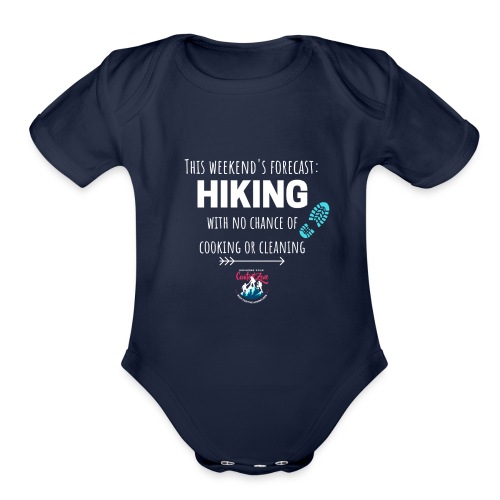 Forecast for the Weekend: Hiking - Organic Short Sleeve Baby Bodysuit