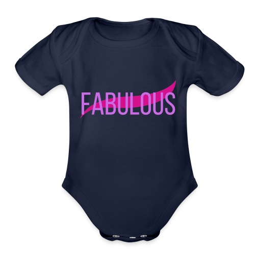 FABULOUS - Organic Short Sleeve Baby Bodysuit