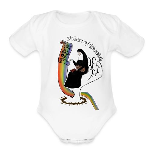 Fullness of Joy Julian - Organic Short Sleeve Baby Bodysuit