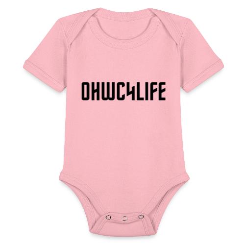 OHWC4LIFE NO-BG - Organic Short Sleeve Baby Bodysuit
