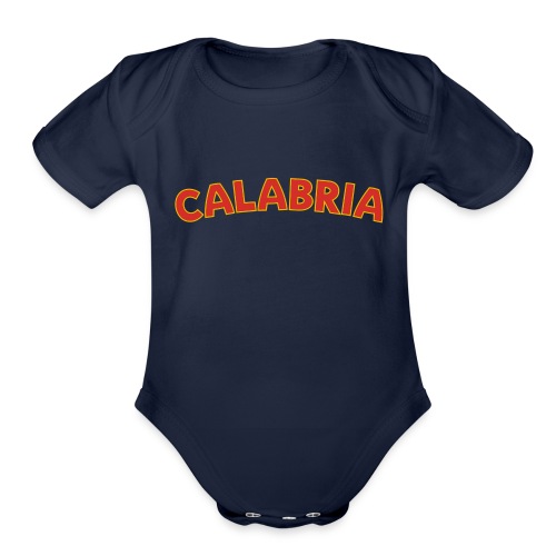 Calabria - Organic Short Sleeve Baby Bodysuit