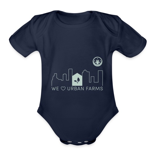 Urban Farms - Organic Short Sleeve Baby Bodysuit
