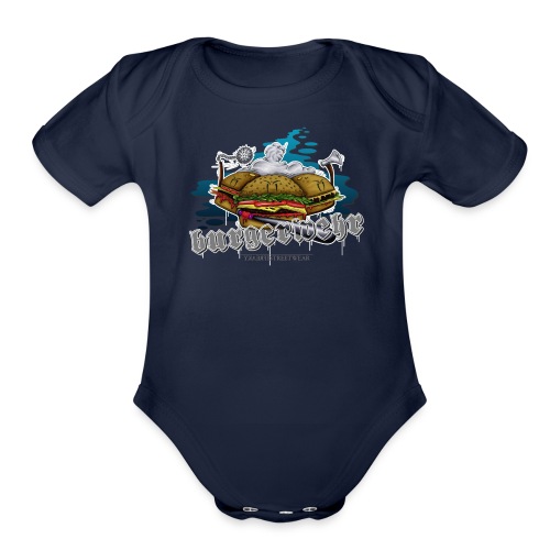 militia - Organic Short Sleeve Baby Bodysuit