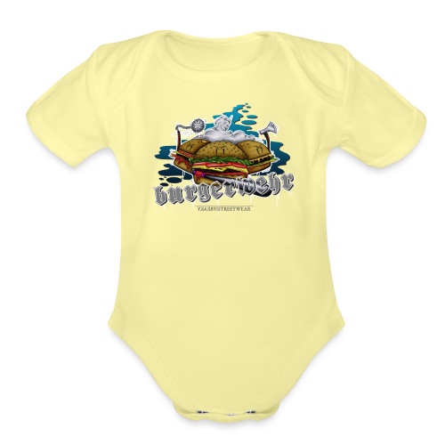 militia - Organic Short Sleeve Baby Bodysuit