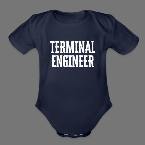 Terminal Engineer - Organic Short Sleeve Baby Bodysuit