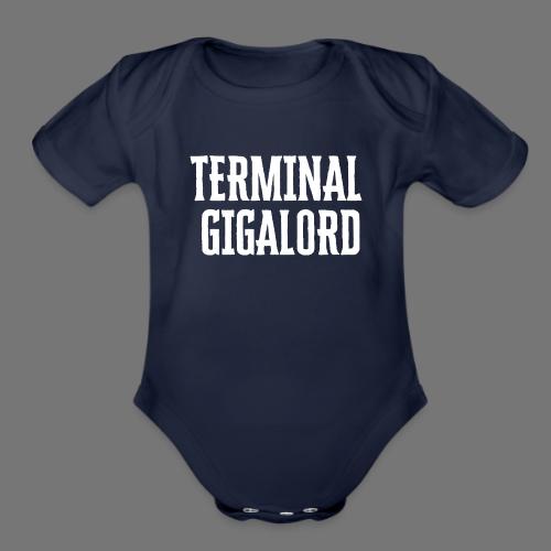 Terminal Gigalord - Organic Short Sleeve Baby Bodysuit