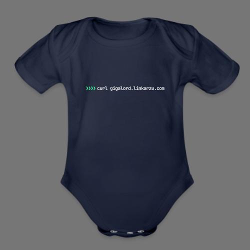 Curl Gigalord - Organic Short Sleeve Baby Bodysuit