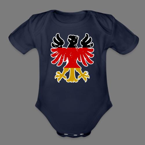 German Eagle - Football Soccer Champions - Organic Short Sleeve Baby Bodysuit