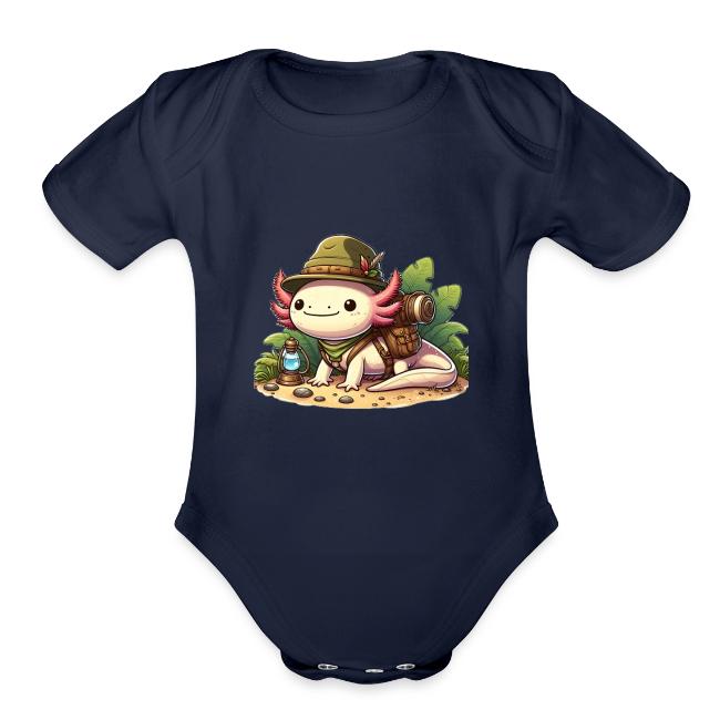 Cute Axolotl Adventure Graphic