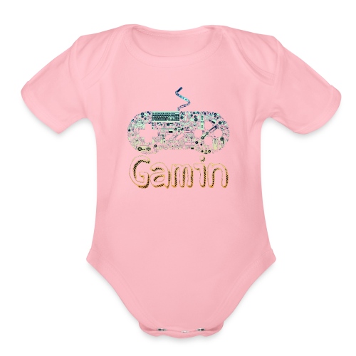 Gamin - Organic Short Sleeve Baby Bodysuit