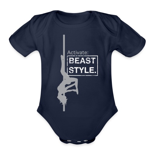 Activate: Beast Style - Organic Short Sleeve Baby Bodysuit