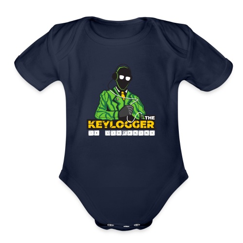 The Keylogger - Organic Short Sleeve Baby Bodysuit