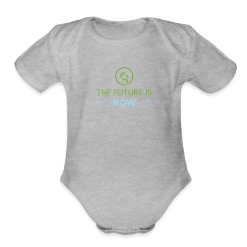 The Future is NOW - Organic Short Sleeve Baby Bodysuit