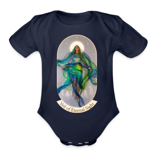 Women’s Day Thorn Sovereign T Shirt, Gift for Mum - Organic Short Sleeve Baby Bodysuit