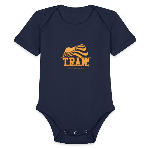 TRAN Gold Club - Organic Short Sleeve Baby Bodysuit