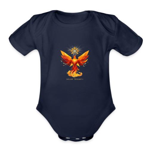 Solar Triumph Phoenix - Organic Short Sleeve Baby Bodysuit
