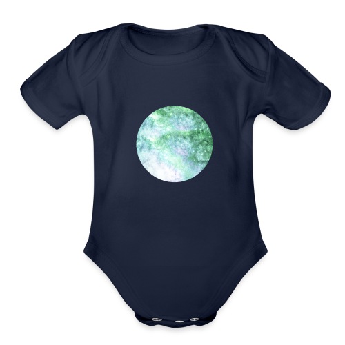 Green Sky - Organic Short Sleeve Baby Bodysuit