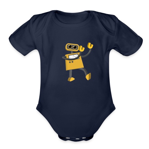 Robotin 2020 - Organic Short Sleeve Baby Bodysuit