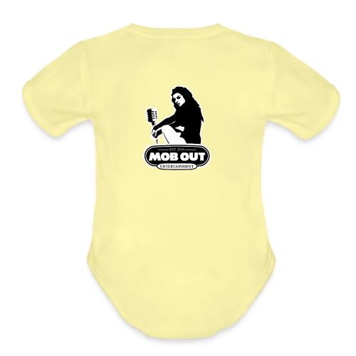 LadyMobOut - Organic Short Sleeve Baby Bodysuit