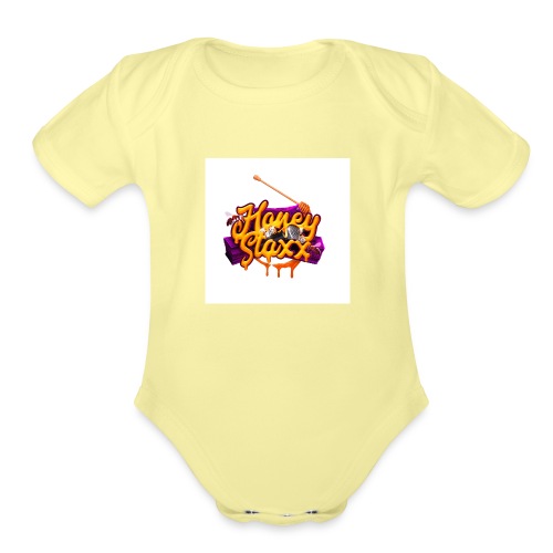 Honey Staxx HD2 - Organic Short Sleeve Baby Bodysuit