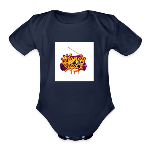 Honey Staxx HD2 - Organic Short Sleeve Baby Bodysuit