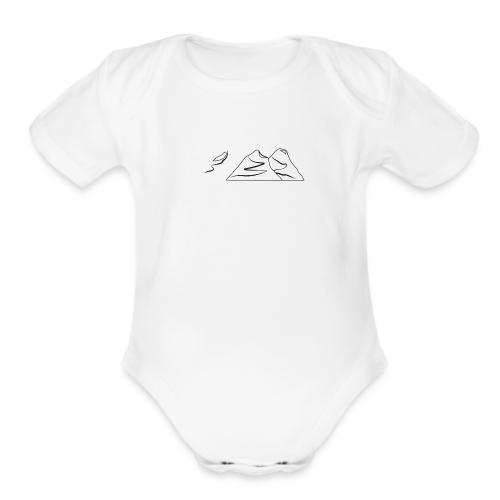 National Trails Day - Organic Short Sleeve Baby Bodysuit