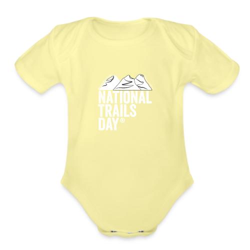 National Trails Day - Organic Short Sleeve Baby Bodysuit